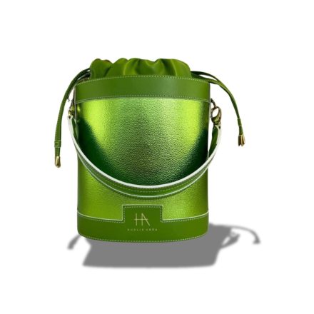HA Pre Bucket Bag – Metál lime