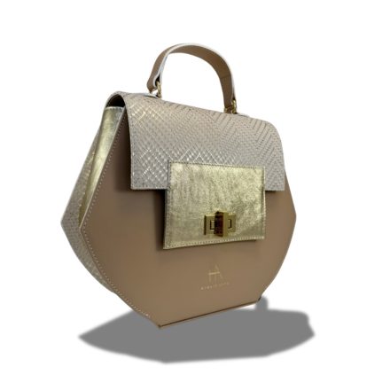 HA Pre Tee Bag - Bézs kígyó /LIMITED/