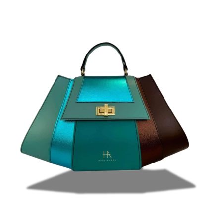 HA Pre Rainbow Bag - Barna türkíz